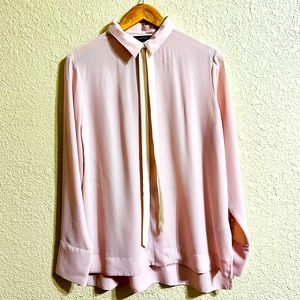 Banana Republic pink blouse size S